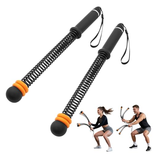 Ropeless Battle Ropes Adjustable Weight, Cordless Battle Ropes for Home Gym, Weighted Portable Battle Rope with Storage Bag, Low Impact HIIT Strength Cardio Workout Rope for Men & Women (Black)