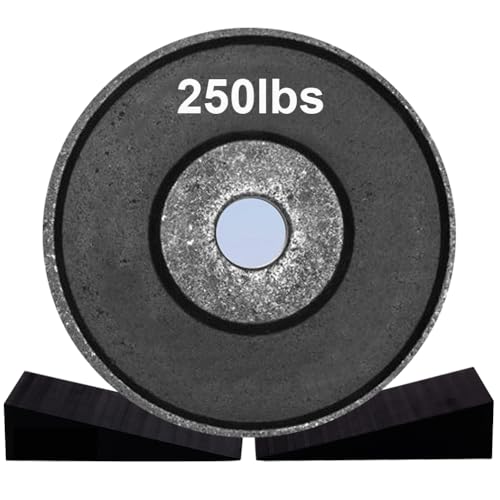 Squat Wedge Block Non-Slip Slant Board Calf Stretcher, 2pcs Ankle Knee Leg Stretcher, Heavy Duty Incline Ramp for Heel Elevated Squat, ATG Split Squat, deadlift, Lunge, Yoga, Pilates, Physical Therapy
