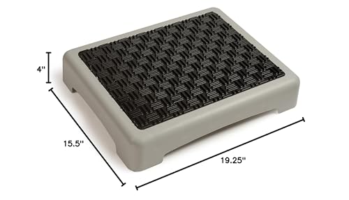 North American Wellness Deluxe Outdoor Non-Slip Mobility Step, 4" Height, 440lb Capacity