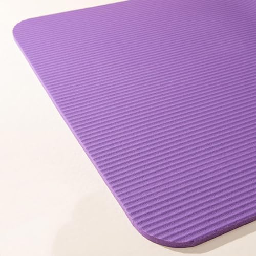 Non Slip Yoga Mat, Tpe Durable Nonslip Exercise Mat with Carrying Strap,Thick Antitear Professional Workout Mats for Home Gym for Home Gym Indoor Sport Workouts Exercises Floor Fitness Stretching