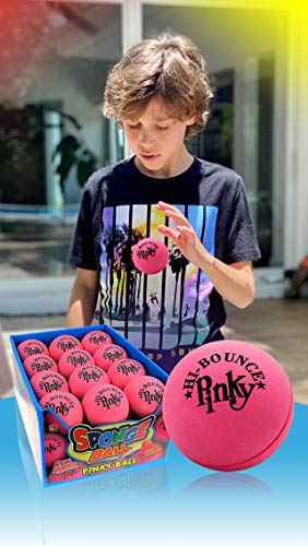 JA-RU Hi-Bounce Pinky Ball (8 Pack) Rubber-Handball Bouncy Balls 976-8A - size: Pack of 8
