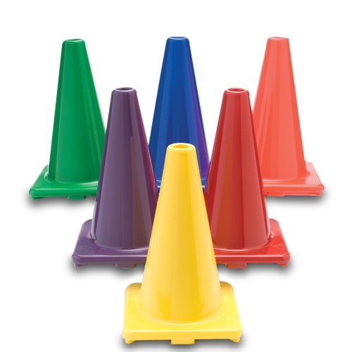 Color My Class 12 Inch Game Cones Set of 6