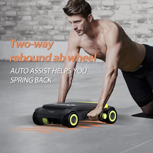 WONDER CORE Pro Max Workout Equipment 4-in-1 Exercise Equipment + WONDER CORE Slide Fit Ab Roller for Core Wokrout