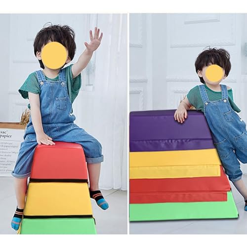 LICOME Jumping Box Foam Plyometric Box for Training - Stackable Soft Plyo Boxes for Home Gym,Kids Jumping Exercise Fitness Jumping Trainer - size: 90*60*90*30cm