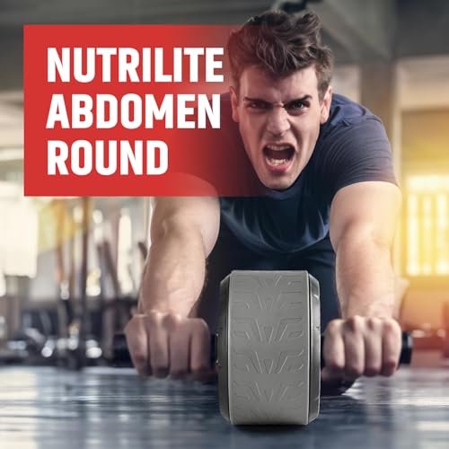 Ab Roller Wheel with Elbow Support and Kneeling Mat Automatic Rebound Abdominal Wheel Abs Workout Equipment for Home and Gym Exercise Roller for Core Workout
