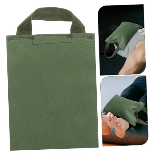 2Kg Weighted Sandbag for Yoga and Fitness Durable Canvas Bag with Handle Empty Design for for Training Dance and Exercise Activities