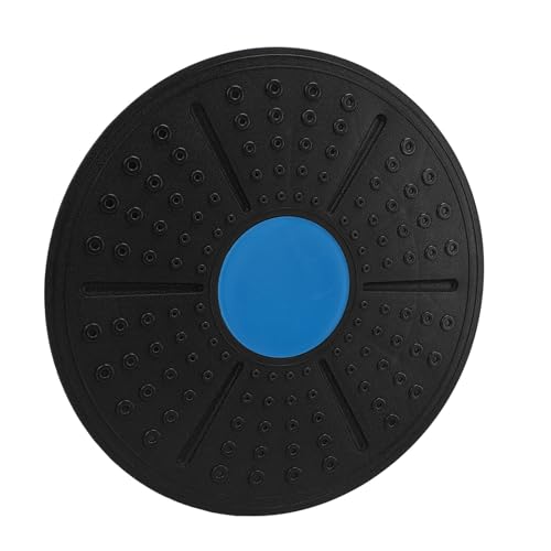 Alomejor Plastic Balance Board, Versatile Wobble Balance Stability Trainer with Non Slip Textured Surface for Core Strength Training, Home Gym Workout, Injury Recovery