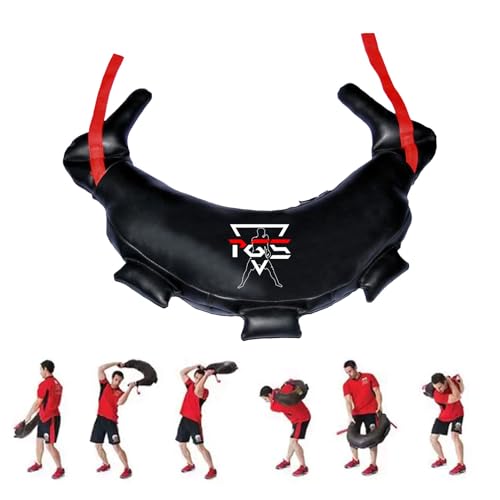 Strength Training Bag, 11LB/33LB/55LB, Fitness Sand Bag, Home Gym Weight Training, Multifunctional Workout Bag - size: 15 KG ( 33 LBS )