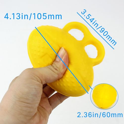 Hand Grip Strengthener for Seniors,Hand Exercise Ball for Patient Recovery Elderly Stroke Arthritis Physical Therapy Anxiety Stress Relief Pressure Squeeze for Yoga Muscles Massage