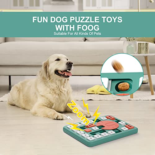 FOXMM Dog Puzzle Toys,Interactive Treat Puzzle Dog Toy for IQ Training - style: L-Level 4