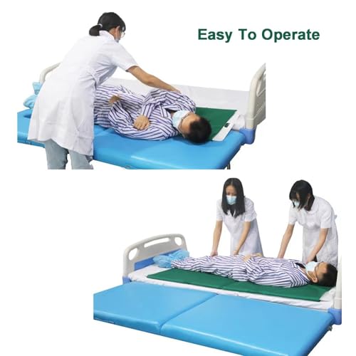 Foldable Transfer Assist Device Board Transfer Sheets Stretcher, Transferring Board for Nursing Patient,Hospital Bed Patients Positioning,Slide Assist Device for Seniors and Handicap