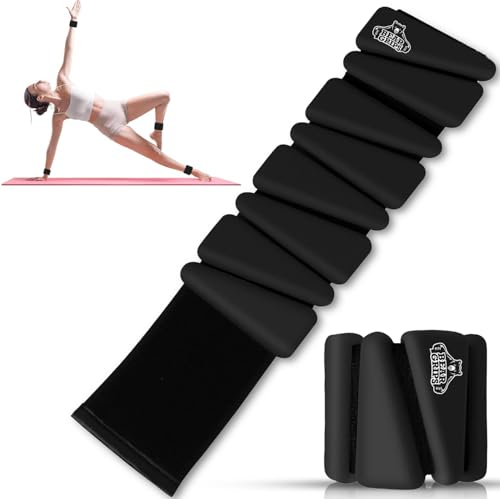 Bear Grips Wrist and Ankle Weight - Resistance Home Gym Equipment Workout Straps for Men and Women - Workout Equipment Wearable Weights Adjustable Dumbbells for Yoga, Walking, Pilates