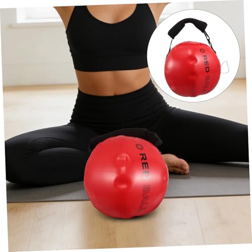 Portable Fitness Workout Sandbag with Comfortable Handle for Home Gym Strength Training, Adjustable Weight Pvc Cloth Sandbag for Kettlebell Exercises and Boxing