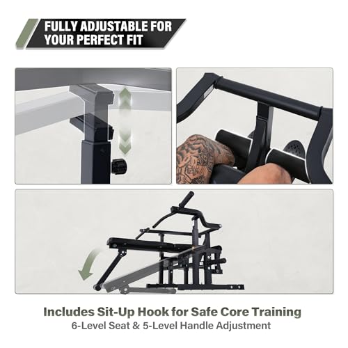Major Fitness Drone P1 Bench Press Rack with Independent Arms โ Adjustable Flat & Incline Bench Press for Chest & AB Workouts โ Perfect Home Gym Equipment