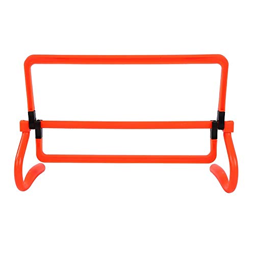 Zerone 5Pcs Speed Hurdles Football Soccer Training Adjustable Hurdles Speed Training Equipment