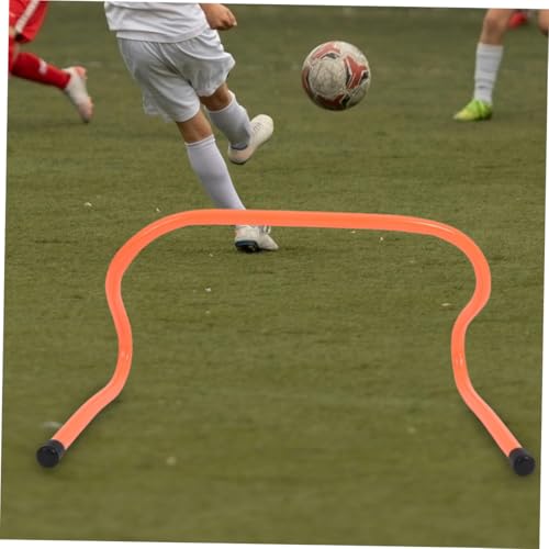 Toyvian 4Pcs Sports Training Hurdles Durable Agility Equipment for Footwork Speed Drills for Track Football and Jumping Training