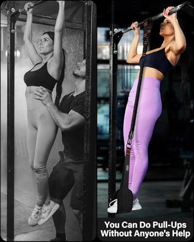 Resistance Bands, Exercise Bands, Resistance Bands for Working Out, Pull Up Assistance Bands, Work Out Bands with Handles for Men and Women Fitness, Strength Training Equipment