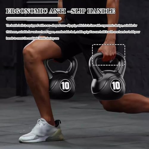 Kettlebell Weights for Women Professional Training Competitive Kettle Bells, Men's Fitness Abdominal Exercise Equipment, Swing/Push-ups/Lunges(8kg)