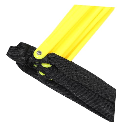 PRETYZOOM Portable Agility Ladder for Soccer Training with Ninesquare Design Material Football Workout Ladder for Speed Footwork and Versatile Team Athletic Drills