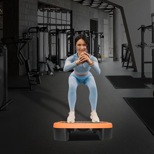 4-in-1 Step Up Platform, Adjustable Aerobic Balance Board