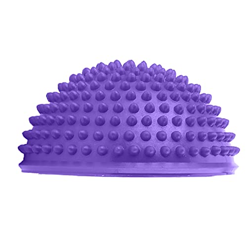 VGEBY Foot Massage Ball, Half Ball Balance Pods for Deep Tissue Muscle Therapy (Purple)