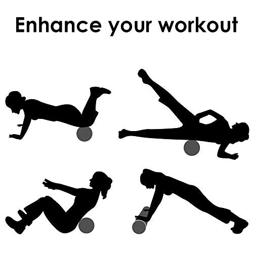 18" x 6" Premium High-Density EVA Foam Exercise/Yoga Roller - Choose Color!