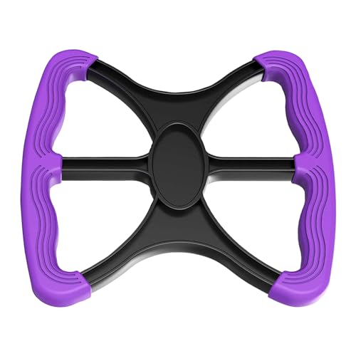 Lift Assists Standing Aid-Handicap Bar with No-Slip Grip Handles, Portable Contact Grip Lift Assist Foot Standing Mobility Aid, Help Elderly Seniors Handicapped Transfer Assistant(Purple)