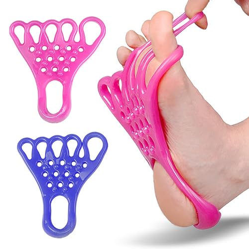 Toe Resistance Bands Strong Loop- Toe Stretcher -Toe Bands - color: blue
