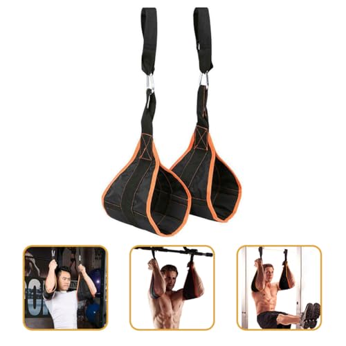 NOLITOY Portable Hanging Ab Straps Gym Equipment Professional Ab Sling with Adjustable Suspension for Home Workout and Core Training