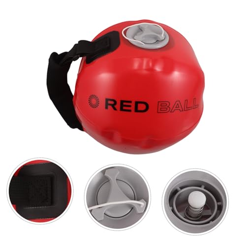 Weighted Water Bag Sandbag for Fitness Workout, Portable 30x30cm Red Water-filled Weight Bag for Strength Training and Home Gym Exercise