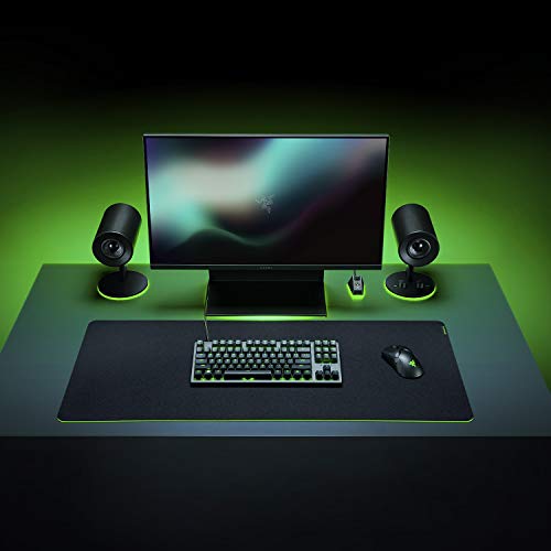 Razer Gigantus V2 Cloth Gaming Mouse Pad (Large), Thick, Classic Black - color: Classic Black, size: Large