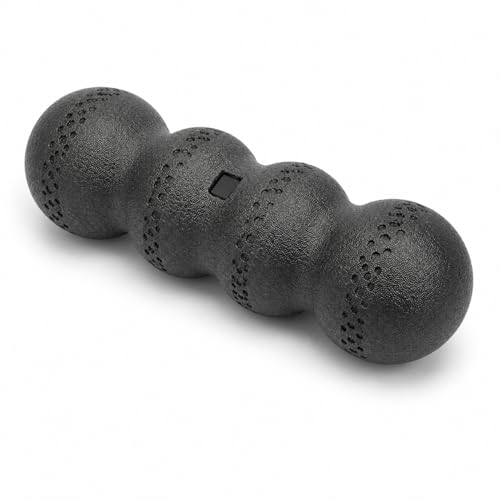 Double Peanut Massage Roller for Deep Tissue Relief, Spinal Alignment Gap, Micro-Perforation Texture, Back, Neck & Leg Recovery