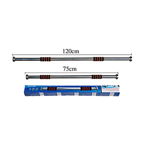 AKT Pull Up Bar Chin Up Bar for Doorway No Screws No Punching Upper Body Workout Bar with Safety Locking Catch, Heavy Duty Home Fitness Door Exercise Bar