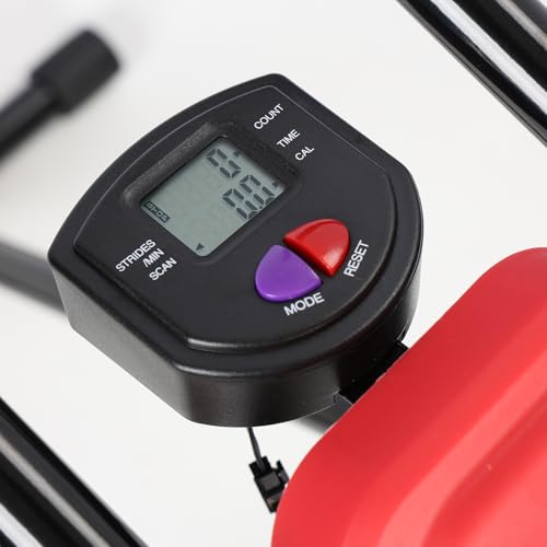 BENBOR Ab Workout Equipment, Adjustable Abdominal Roller Wheel Full Body Workout for Home Gym, Strength Training Exercise Equipment for Body Shaping Foldable Waist Trainer Suitable for Beginner