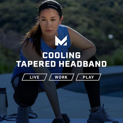 MISSION Cooling Tapered Headband