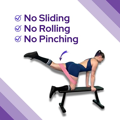 Adjustable Fabric Resistance Bands Set, Non Slip Resistance Bands for Enhanced Toning, One Size Fits All Workout Booty Bands for Women