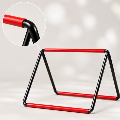Foldable Agility Ladder, DIY Combination Speed Training Equipment, Footwork Ladder for Football, Sports Agility Ladders for Kids, Red, 5.1m 12 Grids