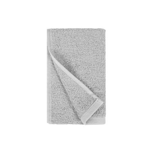 Amazon Basics Soft and Thick Cotton Hand Towels for Gym, 16 x 26 in, Gray, 12-Pack