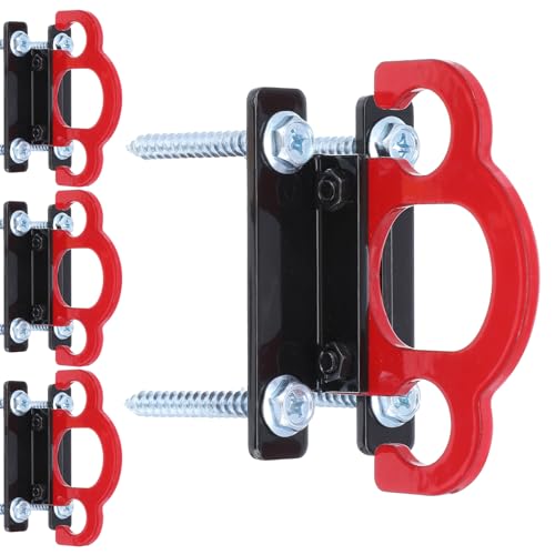 Resistance Band Wall Anchors,Workout Wall Mount Anchor,Band Wall Mounts Gym Anchor,Band Hooks, Space-Saving Wall-Mounted Clip for Home Gym Workouts,for Strength Training,Fitness,Physical Therapy