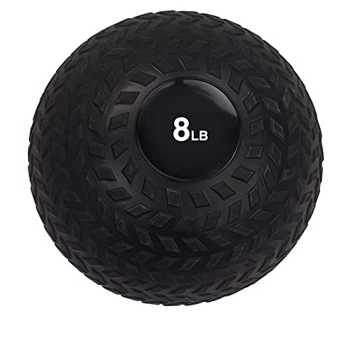 Body Sport Slam Ball with Tread Surface, Versatile, Workout Training, Strength Building, Improve Muscle Mass - size: 8.0 Pounds