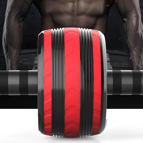 AB Wheel Roller, Exercise Abdominal Fitness Wheel, Work-out Strength-Training Roller, 11.2"W