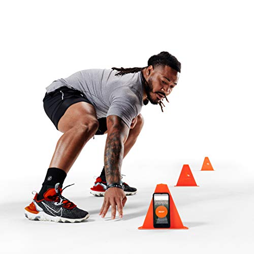 Speed Cones Training System for Agility, Speed, Drills and Athletic Sports Training, 10 Cones