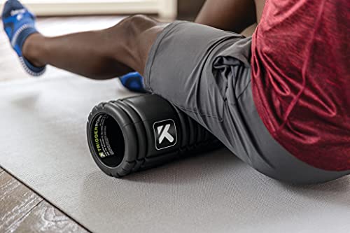 TriggerPoint Grid 1.0 Foam Roller - 13" Multi-Density Massage Roller for Deep Tissue & Muscle Recovery - Relieves Tight, Sore Muscles & Kinks, Improves Mobility & Circulation - Targets Key Body Parts - color: Midnight
