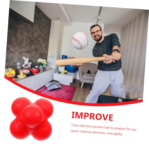 ibasenice Hexagonal Agility Training Fitness Reaction for Sports Improve Reflexes Coordination Material for Drills Partner Workouts High Difficulty
