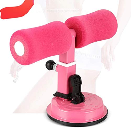Sit-Up Exercise Bar, Upgraded Design Suction Sit-up Floor with Comfortable Padded Ankle for Home Work or Travel