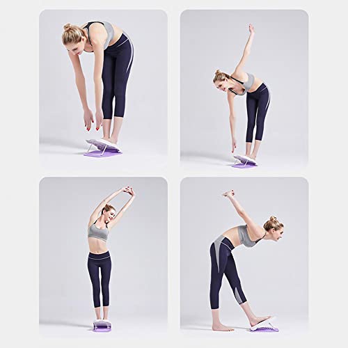 Adjustable 6Level Slant Board Calf Stretcher Ankle and Foot Incline Board for Stretching Tight Calves Or Plantar Fasciitis