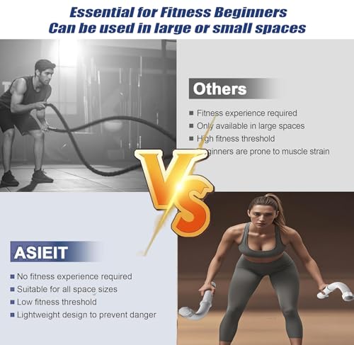 Portable Workout Resistance Training Tool | Space-Saving Home Fitness Equipment for Light Exercise, Daily Movement & Low-Impact Training for Men & Women Working Out.(Grey 2pcs)