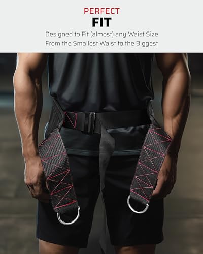 THEFITGUY Explosive Sprint & Load Bundle – Coach Resistance Belt and Sled Pulling Belt