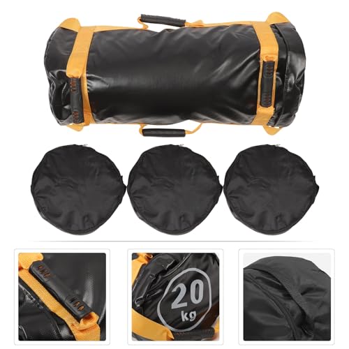 VALICLUD Weight Lifting Sandbag 20kg Empty Training Bag for Strength Conditioning Men Women Gym Workout