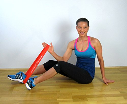 Resistance Bands for Working Out - Workout Band Loop - Exercise Bands with 4 Levels for Toning, Stretching or Physical Therapy by Home-Complete